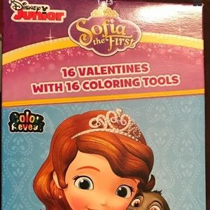 Disney Jr Sofia The First Valentines Color Reveal